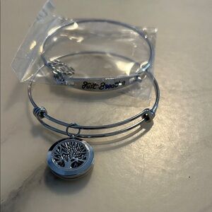 Silver Tree of Life Bracelet locket